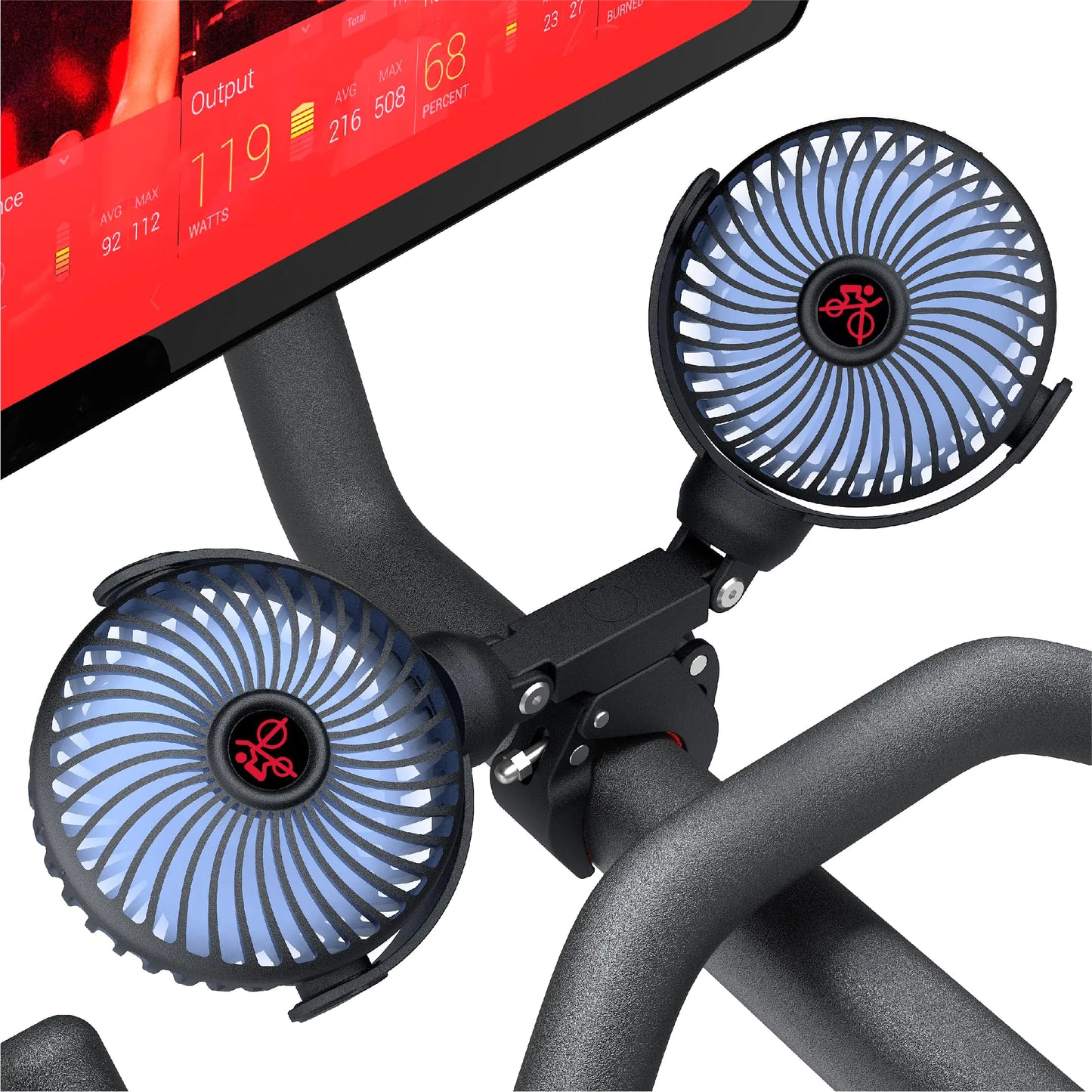 Crostice Dual Fan Compatible with Peloton Bike & Bike Plus Accessoreis for Home Gym